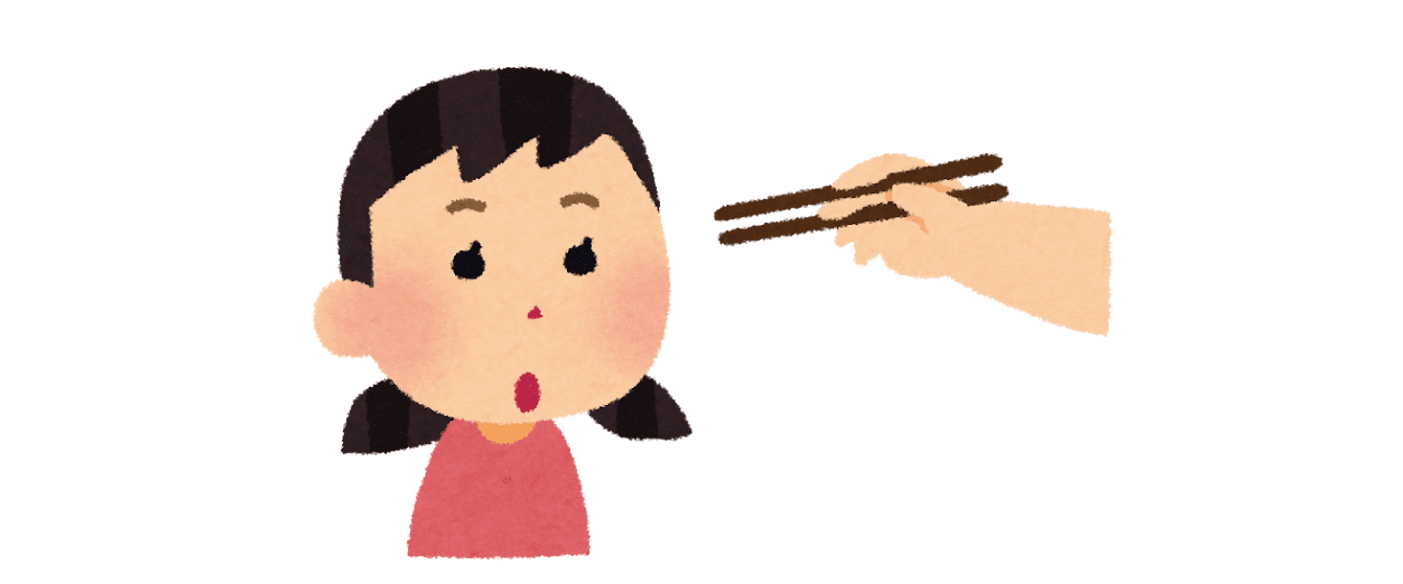 pointing with chopsticks, kirai-bashi